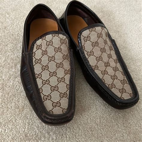 gucci drivers on feet|Gucci shoes for men.